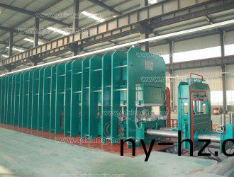 鋼(gang)絲繩輸(shu)送帶生(sheng)産(chan)線