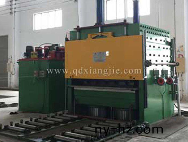 橋樑(liang)支(zhi)座(zuo)隔震器(qi)材(cai)專(zhuan)用硫(liu)化機(jī)